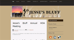 Desktop Screenshot of jessesbluffhoa.org